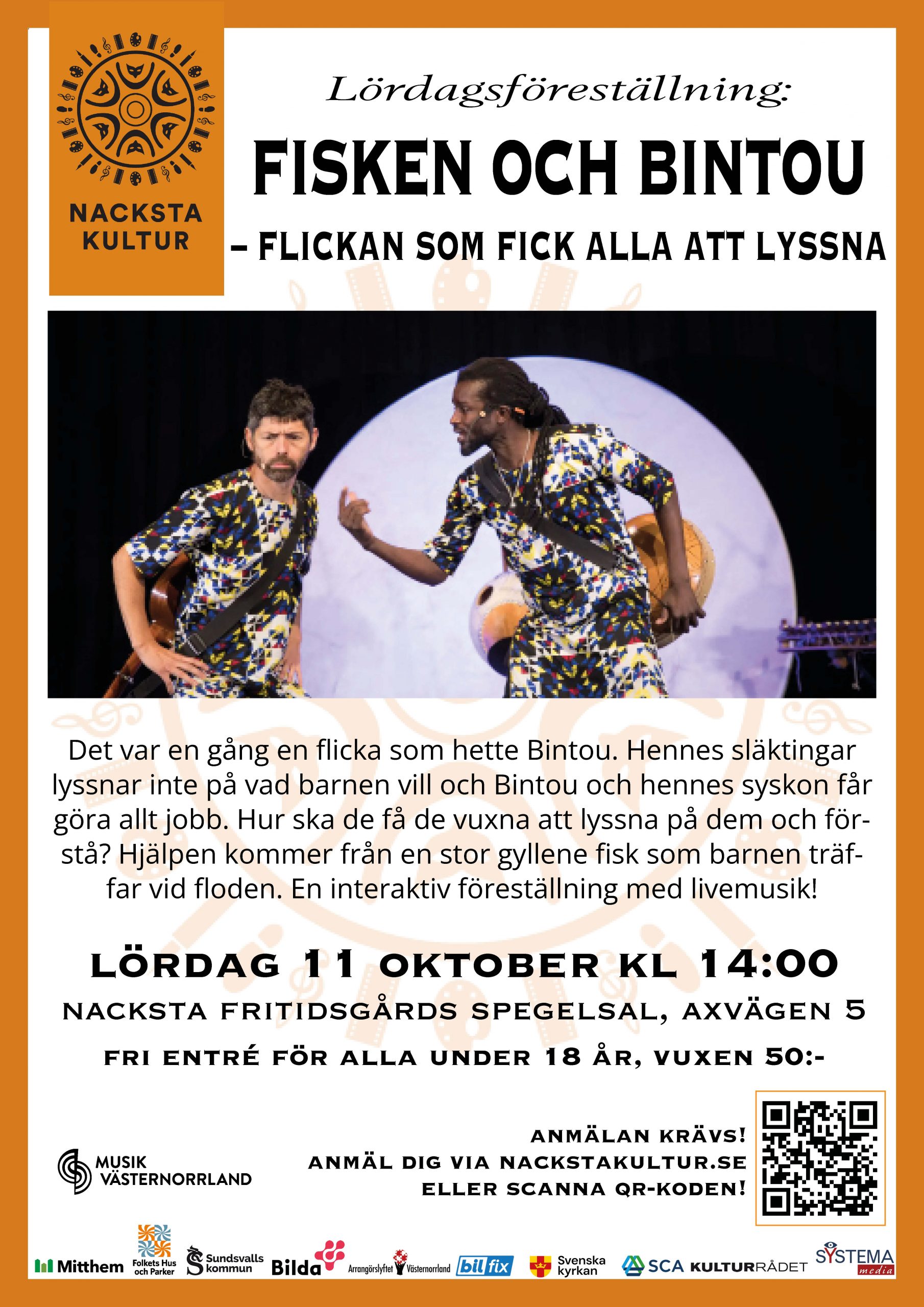 Fisken och Bintou bild