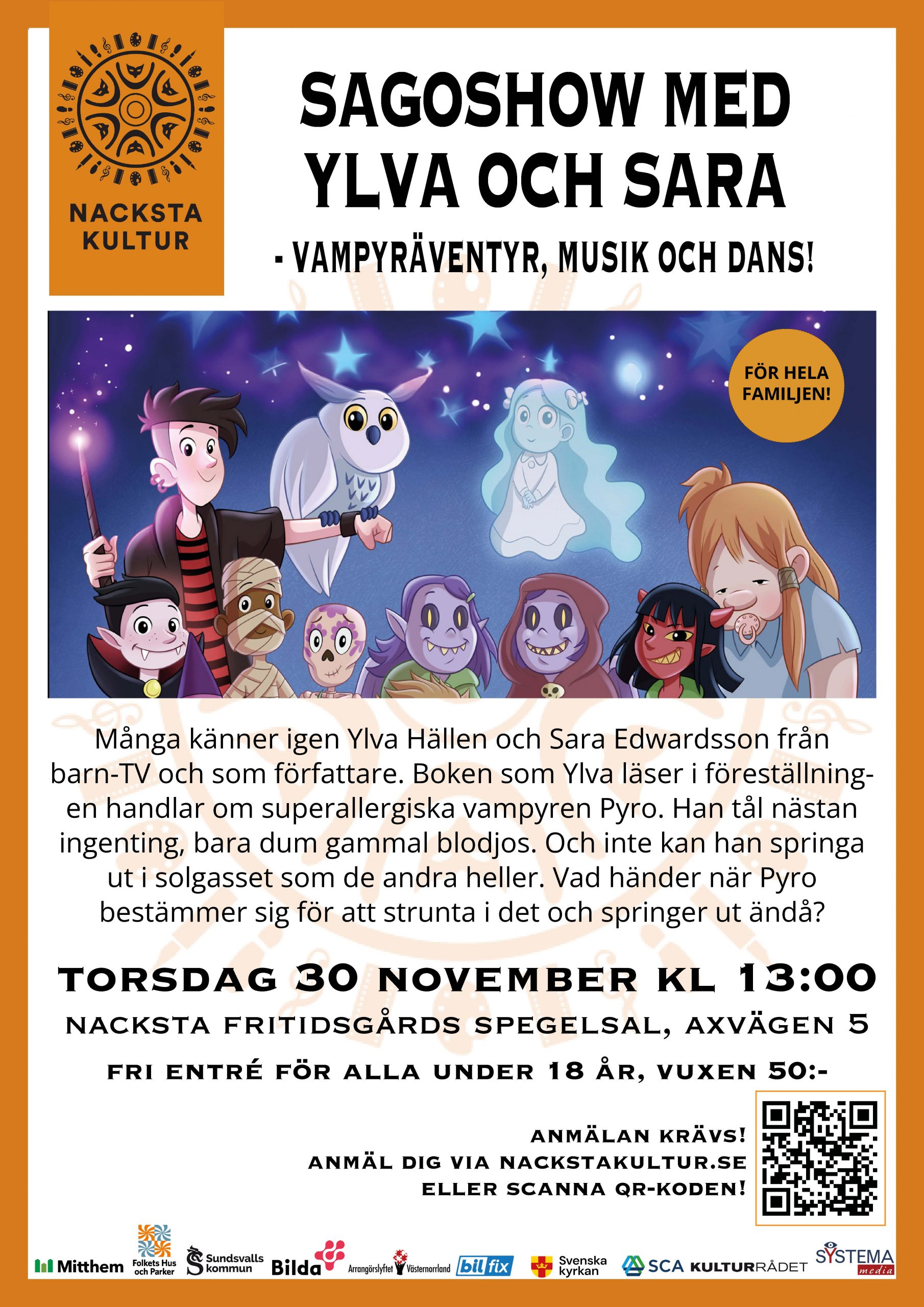 Sagoshow med Ylva och Sara bild
